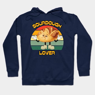 Sourdough Lover, retro chic style. Hoodie